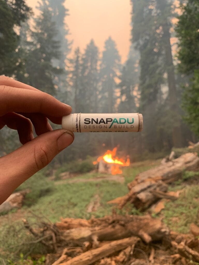 Snap ADU Fire Chapstick Branded Forest California 768x1024 1